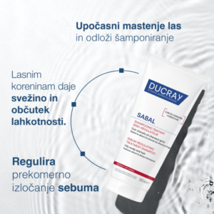 Ducray Sabal seboregulirajoči tretma šampon 200 ml - slika 7