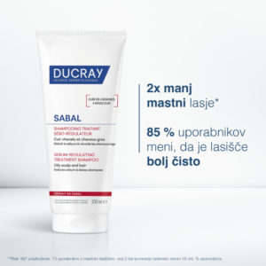Ducray Sabal seboregulirajoči tretma šampon 200 ml - slika 2