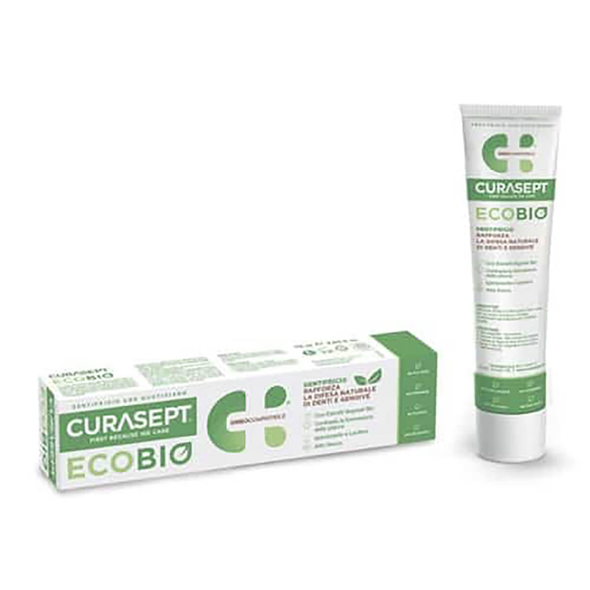 Curasept ECOBIO, zobna pasta, 75 ml