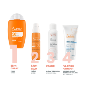 Avène Ultra fluid visoka zaščita SPF50, 50 ml - slika 9