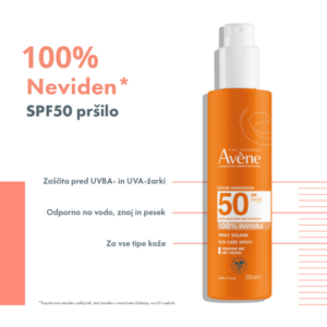 Avène visoka zaščita pršilo za zaščito pred soncem SPF50 200 ml - slika 7
