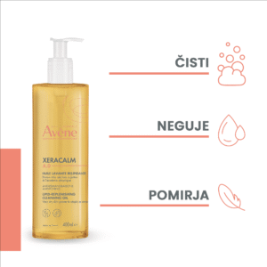 Avène XeraCalm A.D. Relipidirajoče olje za čiščenje, 400 ml - slika 6