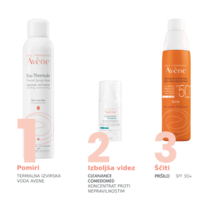 Avène termalna izvirska voda 300 ml - slika 4