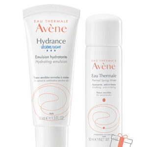 Akcija: Avène Hydrance lahka vlažilna emulzija + DARILO Avène termalna izvirska voda 50 ml