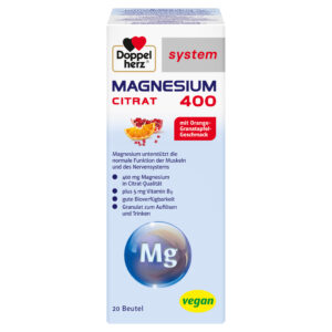 Doppelherz SYSTEM Magnezij 400 CITRAT, granule, 20 vrečic - slika 5