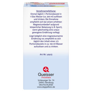 Doppelherz SYSTEM Magnezij 400 CITRAT, granule, 20 vrečic - slika 3