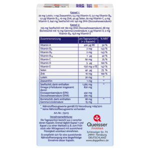 Doppelherz SYSTEM AUGEN PLUS, 2x30 kapsul - slika 3