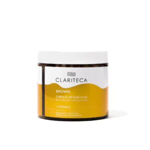 CLARITECA Brown – kavni in solni piling za telo 250 g