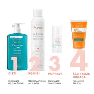 Avène Zelo visoka zaščita Cleanance SPF50+ 50 ml - slika 3