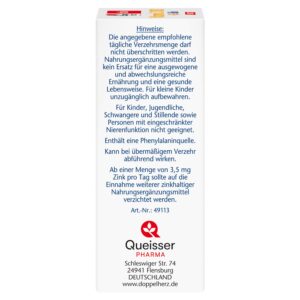 Doppelherz AKTIV vitamin C1000 + D3 + cink DIREKT 20 vrečic - slika 3