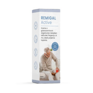 Remigal Active krema z glukozaminom 100 ml