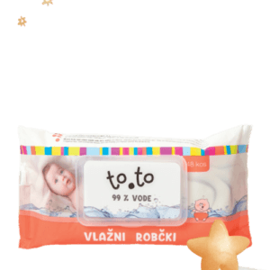 to.to vlažni robčki z 99% vode z zapiralom