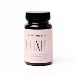 OLJE ČRNE KUMINE ELIXIRÉ, kapsule, prehransko dopolnilo