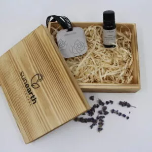 DARILNI PAKET: Sensivka Eterično olje sivke 10 ml + AROMA stone