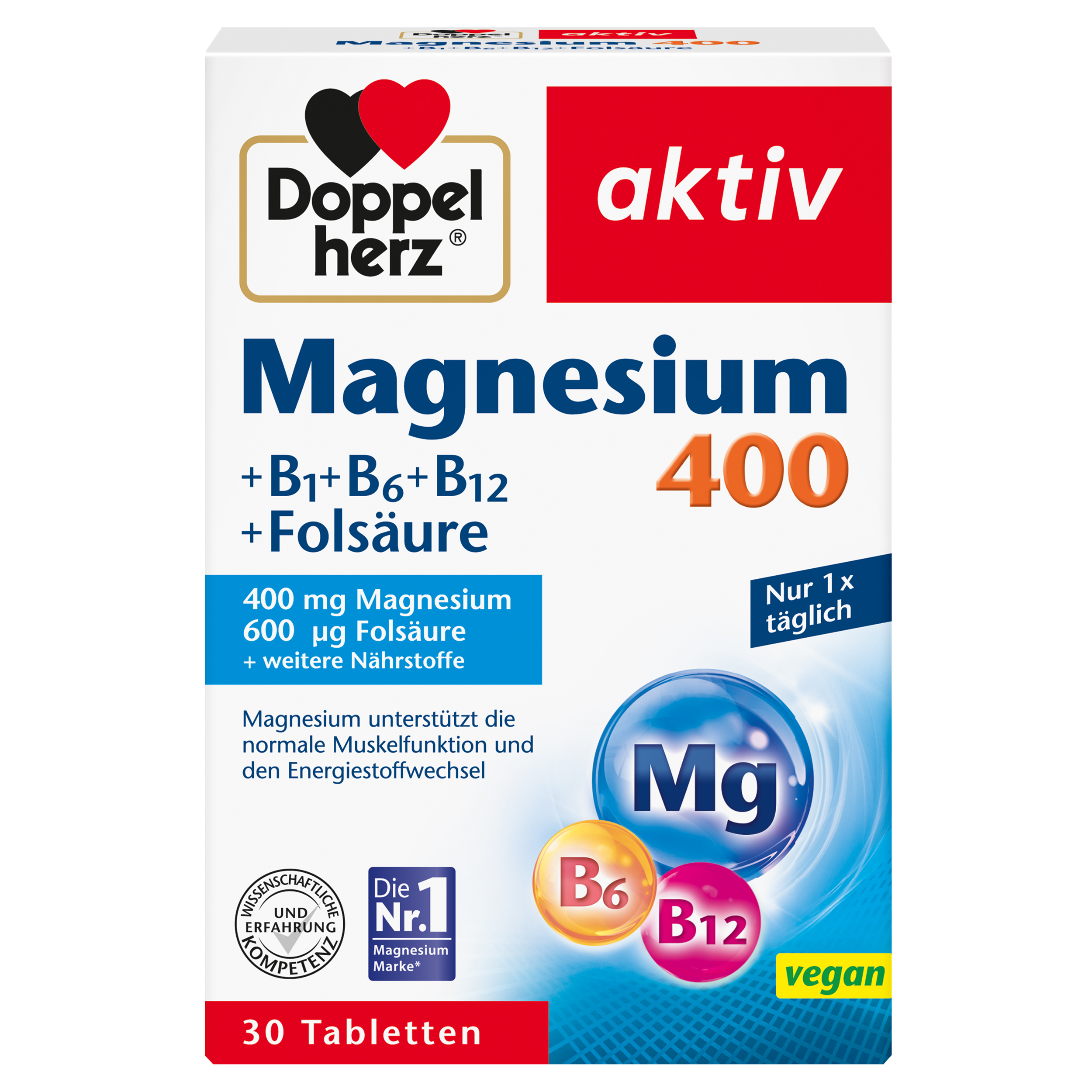 Doppelherz AKTIV Magnezij 400, 30 tablet