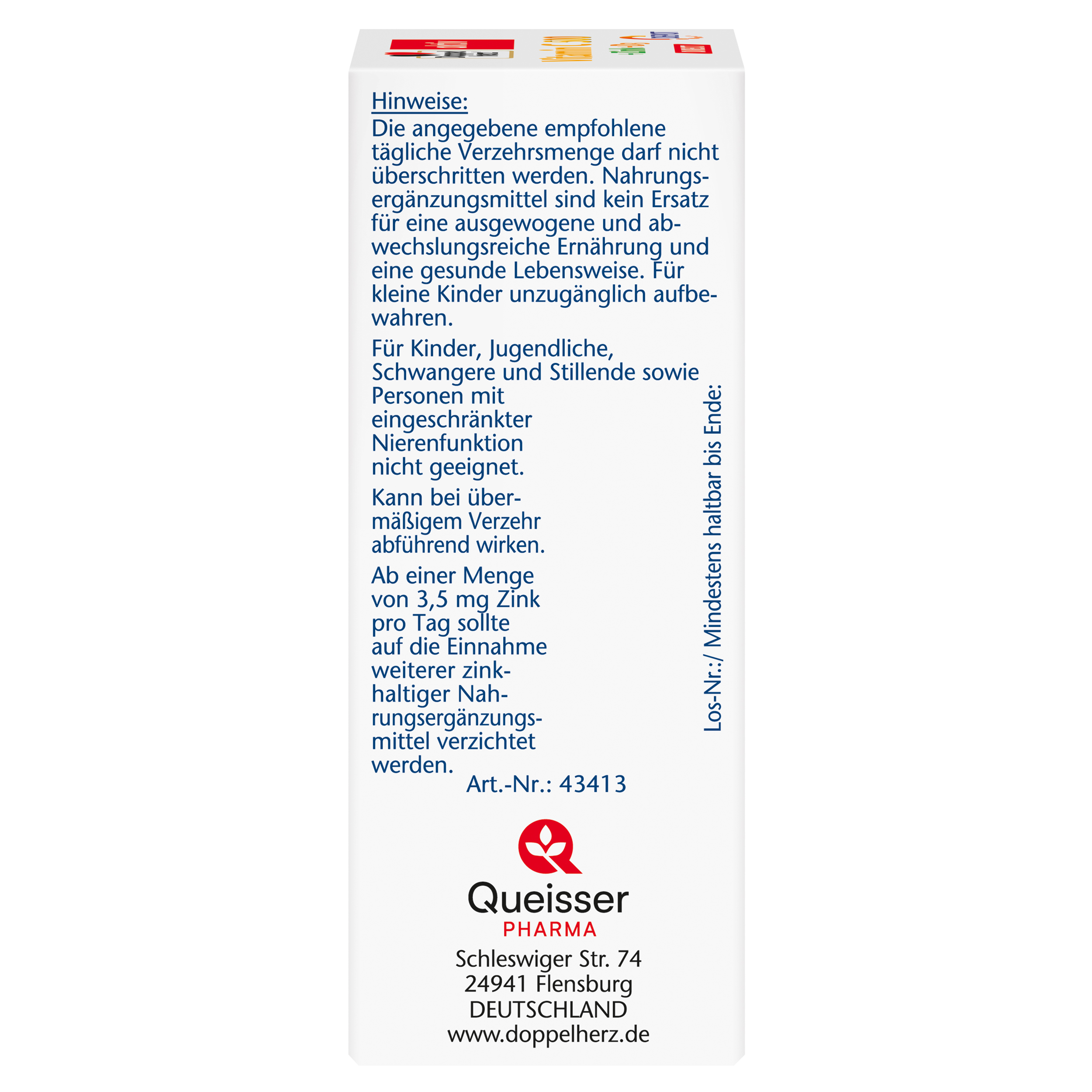 Doppelherz AKTIV Vitamin C 500+ cink + D3, DIREKT, granule, 20 vrečic - slika 4