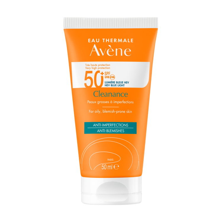 Avène Zelo visoka zaščita Cleanance SPF50+ 50 ml
