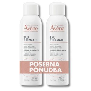 Avène termalna izvirska voda 150 ml DVOJNO PAKIRANJE