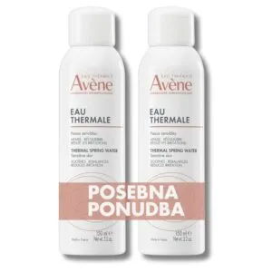 Avène termalna izvirska voda 150 ml DVOJNO PAKIRANJE
