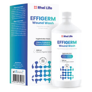 EFFIGERM raztopina za izpiranje ran 1000 ml
