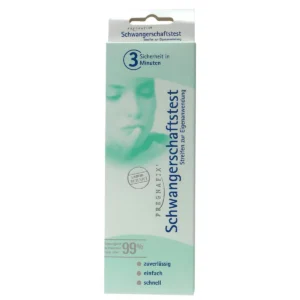 Pregnafix, test za ugotavljanje nosečnosti s trakovi, 1 kos