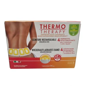 Thermo Therapy nastavljiv trak pri bolečinah v hrbtu, 1 trak, 4 grelne blazinice
