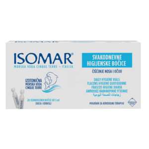 Isomar, izotonična morska voda ampule 20 x 5 ml