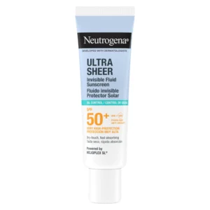 Neutrogena ULTRA SHEER Oil Control nevidni vlažilni fluid za zaščito pred soncem SPF50+ 50 ml