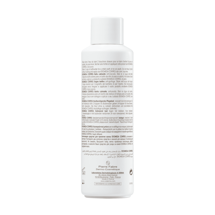 A-Derma Exomega Control pomirjujoča kopel proti praskanju 200 ml (Kopija) - slika 4