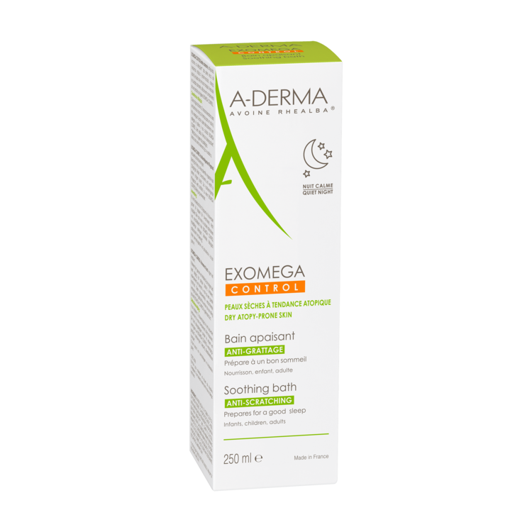 A-Derma Exomega Control pomirjujoča kopel proti praskanju 200 ml (Kopija) - slika 2