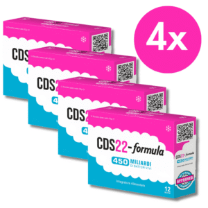 CDS22 FORMULA 450 MILIJARD BAKTERIJ, PRAŠEK, VREČKA 4,4 g, 12x, PAKET 4x