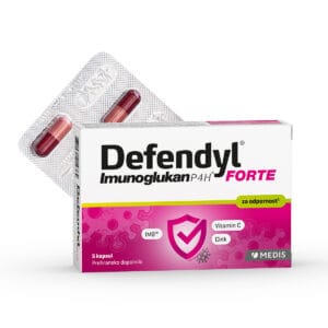 Defendyl-Imunoglukan P4H® FORTE kapsule, 5 kapsul