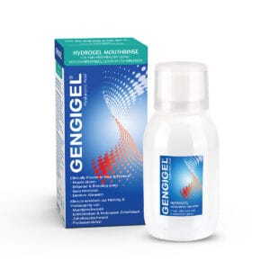 Gengigel® hidrogelna ustna voda za vsakodnevno preventivno nego dlesni, 150 ml