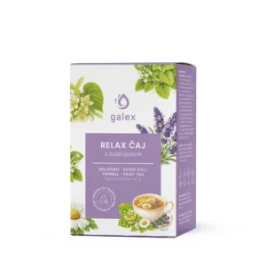 Galex RELAX zeliščni čaj z baldrianom 40 g