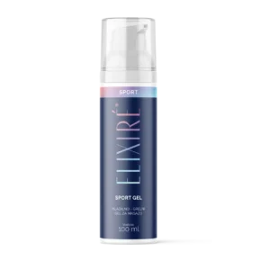 Elixiré Sport Gel je hladilno-grelni gel za masažo 100 ml