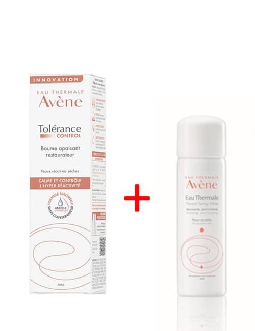 Avene-Tolerance-Control-balzam-+-DARILO-Avene-Termalna-izvirska-voda,-50-ml