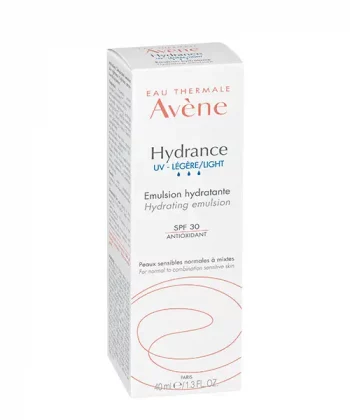 Avène Hydrance UV lahka vlažilna emulzija SPF 30 40 ml-netarnica.si-ovojnina1